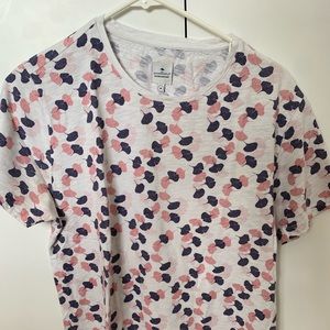 Good people white with pink shirt